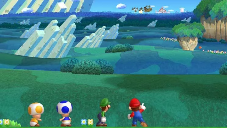 Изображение игры: New Super Mario Bros. U