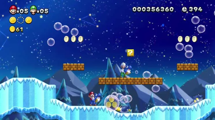 Изображение игры: New Super Mario Bros. U
