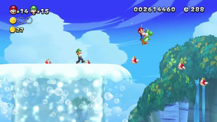 Изображение игры: New Super Mario Bros. U