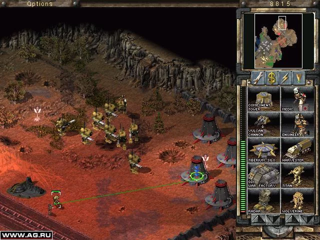 Изображение игры: Command & Conquer: Tiberian Sun