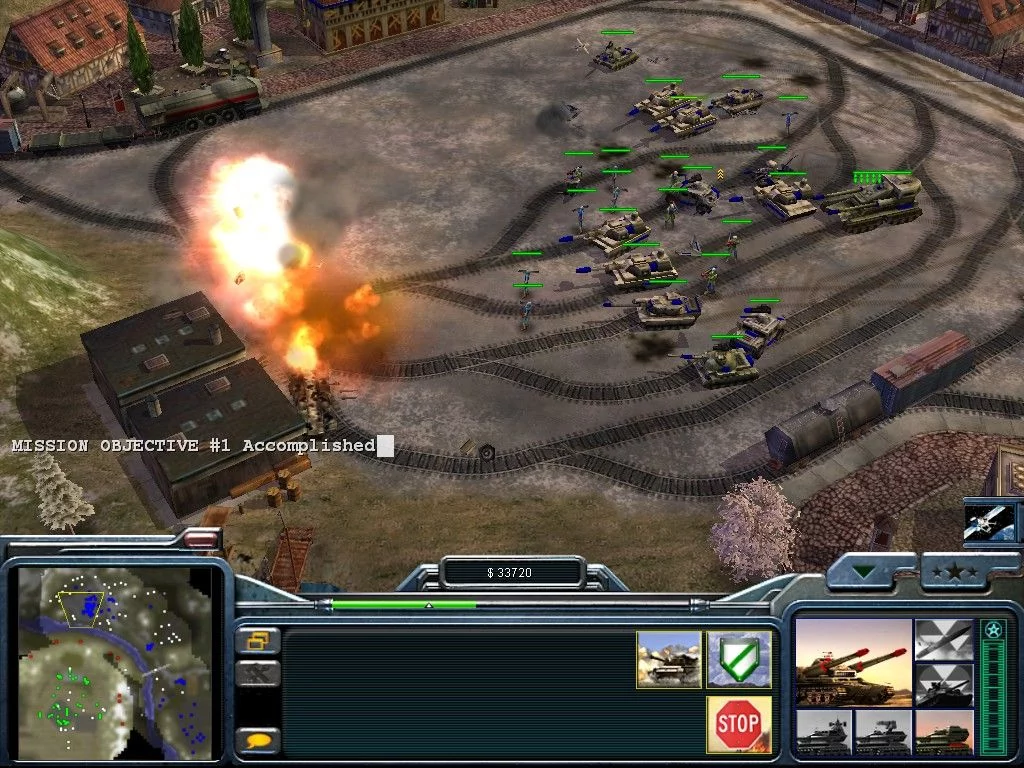 Изображение игры: Command & Conquer: Generals - Zero Hour