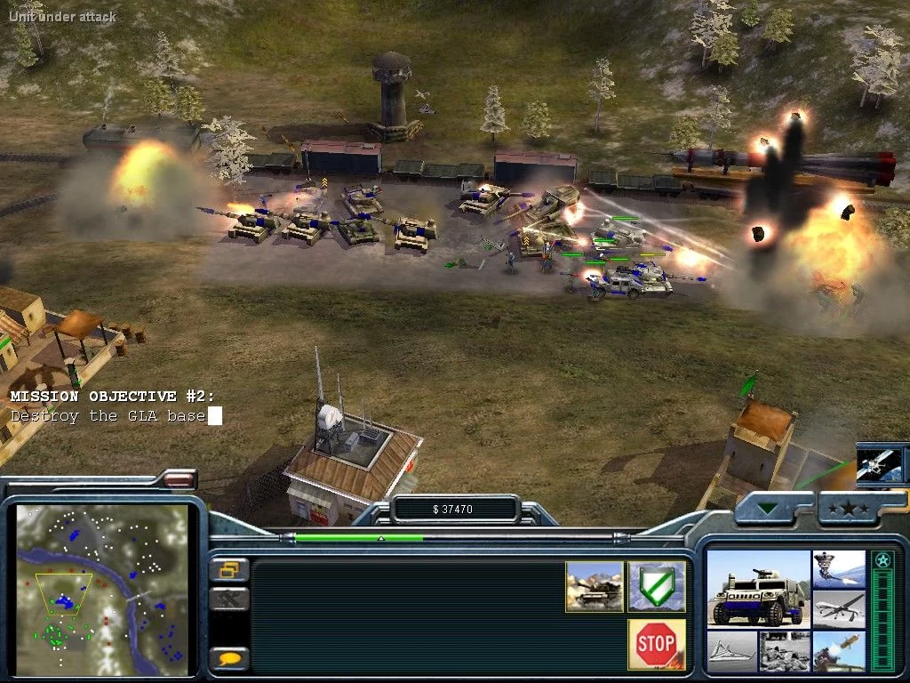 Изображение игры: Command & Conquer: Generals - Zero Hour