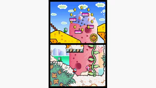 Изображение игры: Yoshi's Island DS