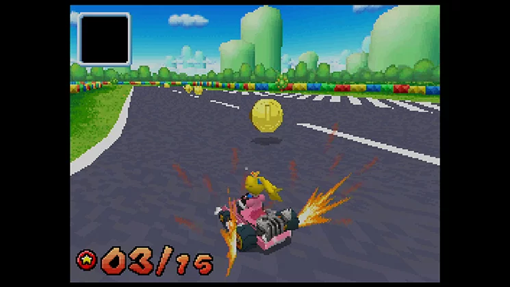 Изображение игры: Mario Kart DS