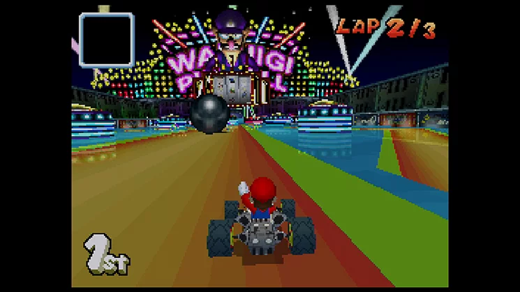 Изображение игры: Mario Kart DS