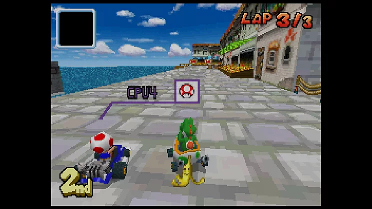 Изображение игры: Mario Kart DS