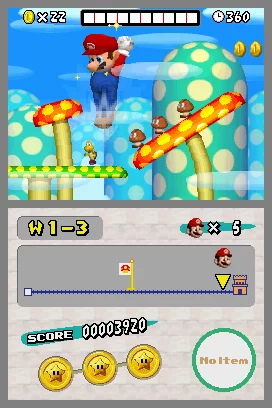 Изображение игры: New Super Mario Bros.