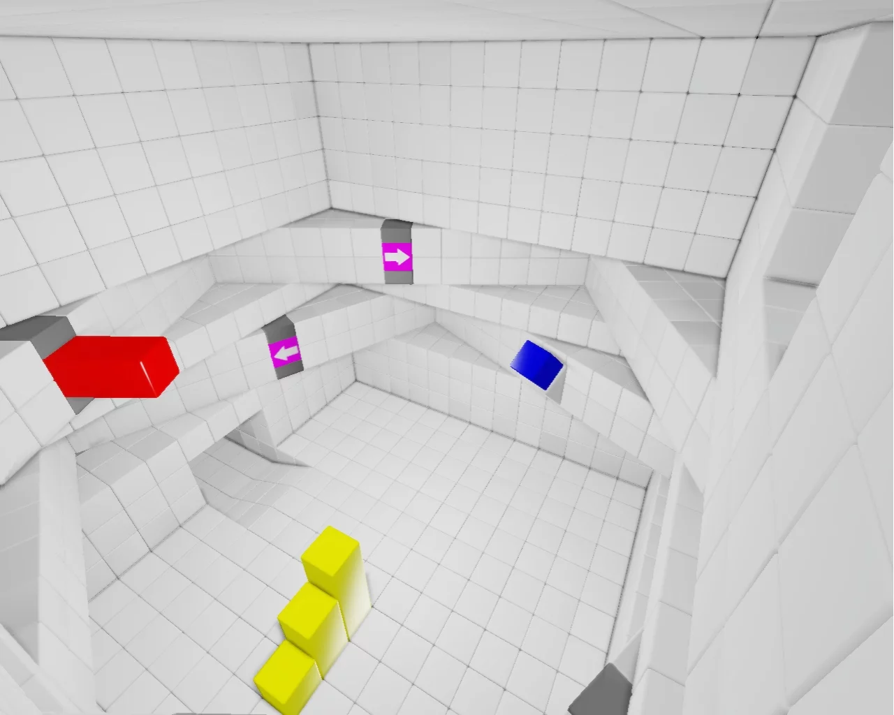 Изображение игры: Q.U.B.E.