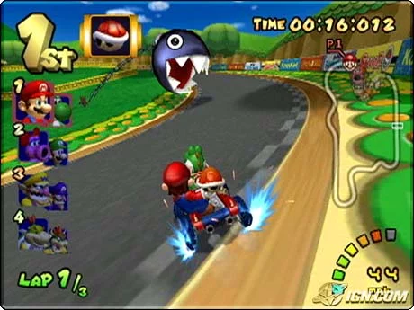 Изображение игры: Mario Kart: Double Dash