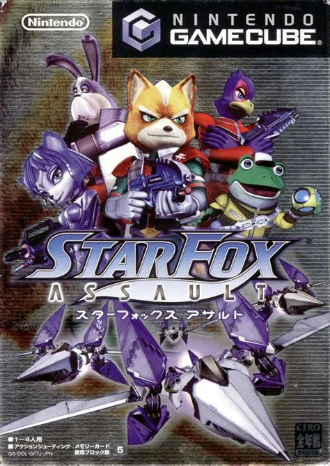 Изображение игры: Star Fox Assault (2005)