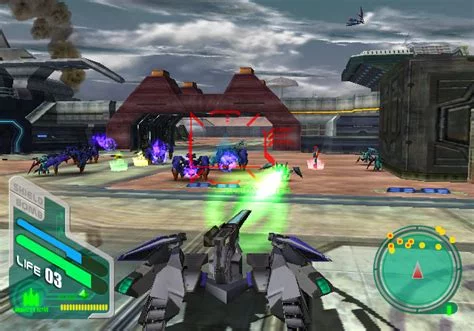 Изображение игры: Star Fox Assault (2005)