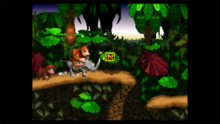 Изображение игры: Donkey Kong Country