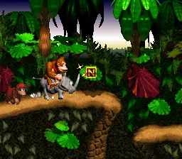 Изображение игры: Donkey Kong Country