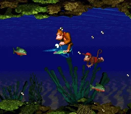Изображение игры: Donkey Kong Country