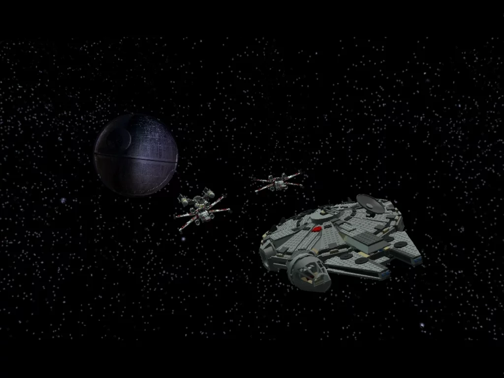 Изображение игры: LEGO Star Wars - The Complete Saga