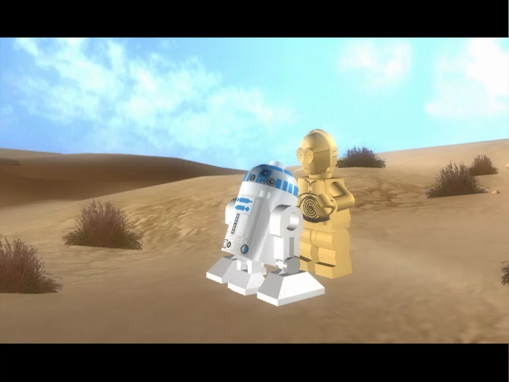 Изображение игры: LEGO Star Wars - The Complete Saga
