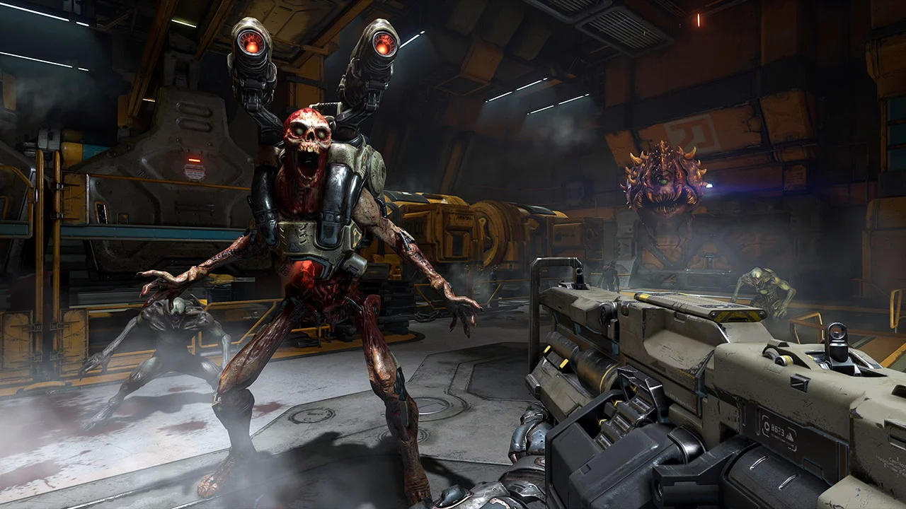 Изображение игры: DOOM (2016)