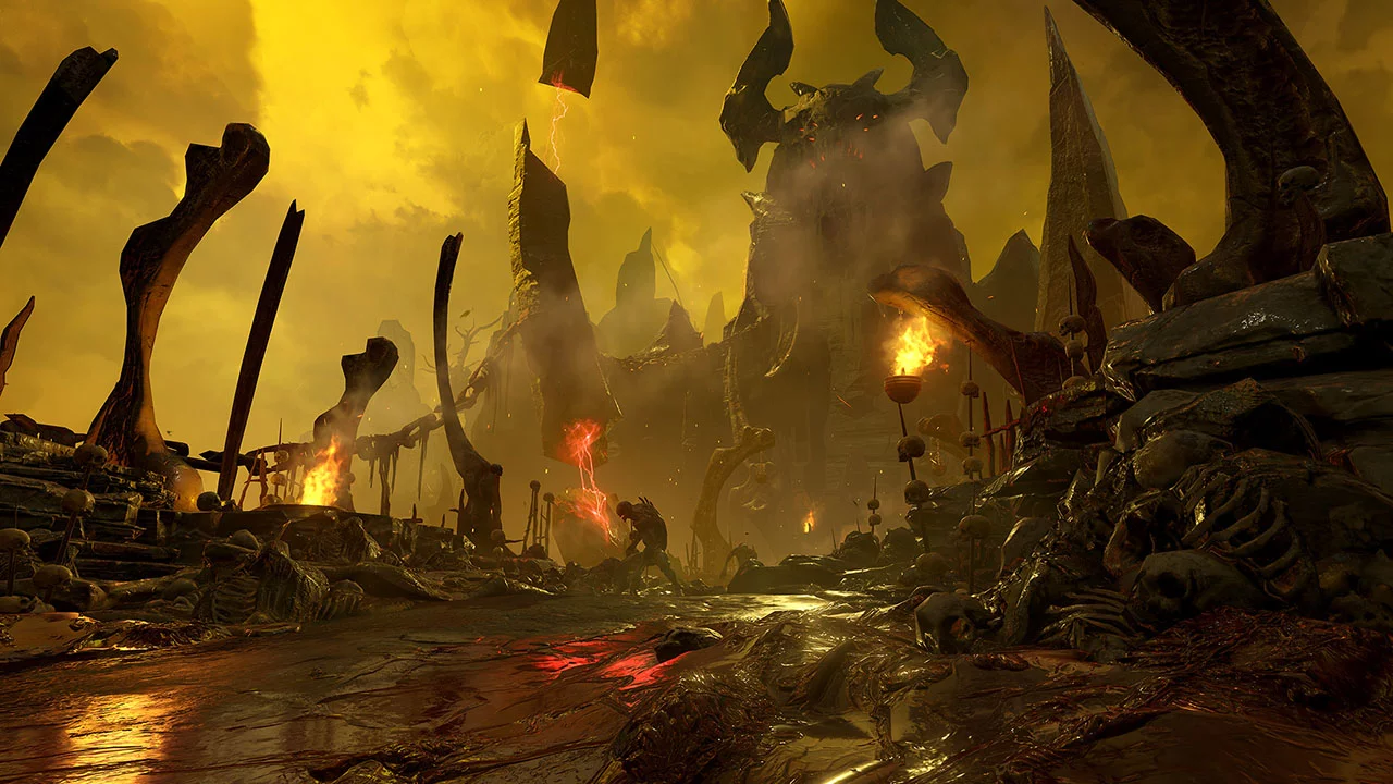 Изображение игры: DOOM (2016)