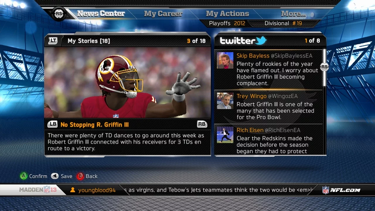 Изображение игры: Madden NFL 13
