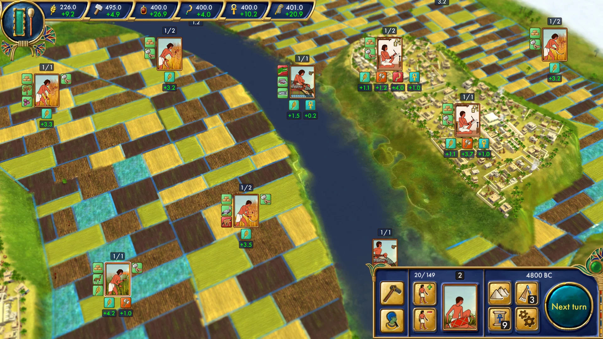 Изображение игры: Egypt Old Kingdom