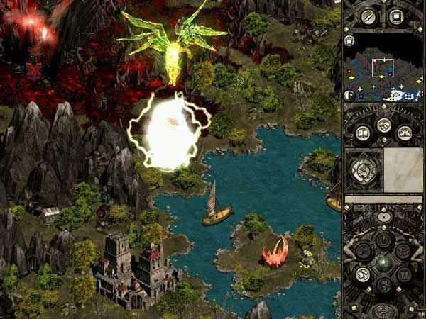 Изображение игры: Disciples II: Rise of the Elves
