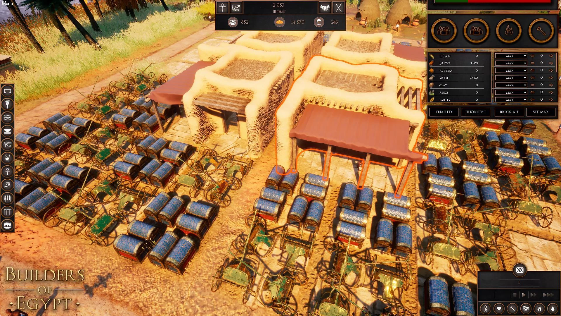 Изображение игры: Builders Of Egypt