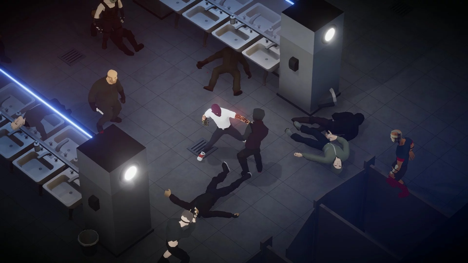 Изображение игры: Midnight Fight Express