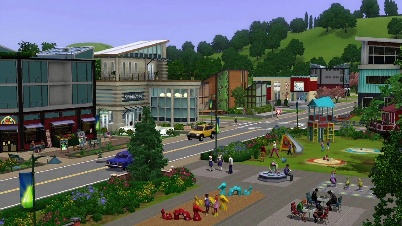 Изображение игры: The Sims 3: Town Life Stuff