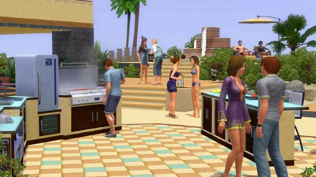 Изображение игры: The Sims 3: Outdoor Living Stuff