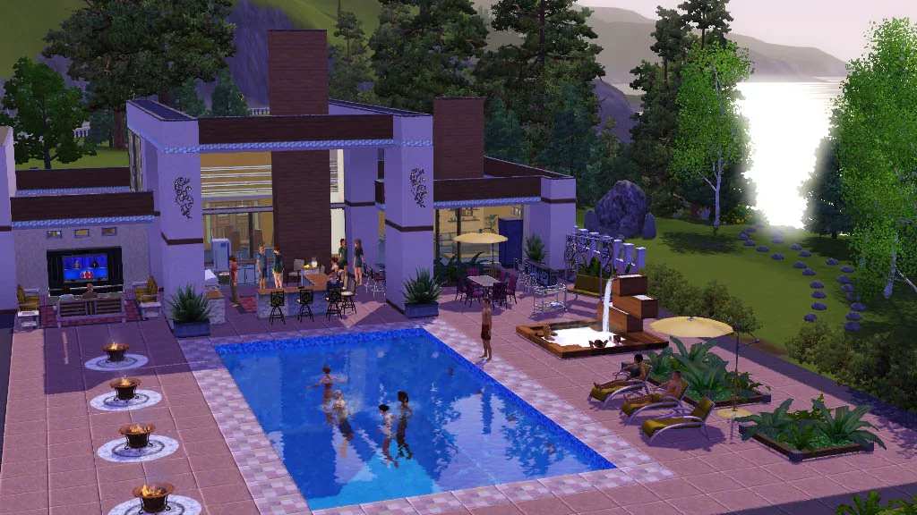 Изображение игры: The Sims 3: Outdoor Living Stuff