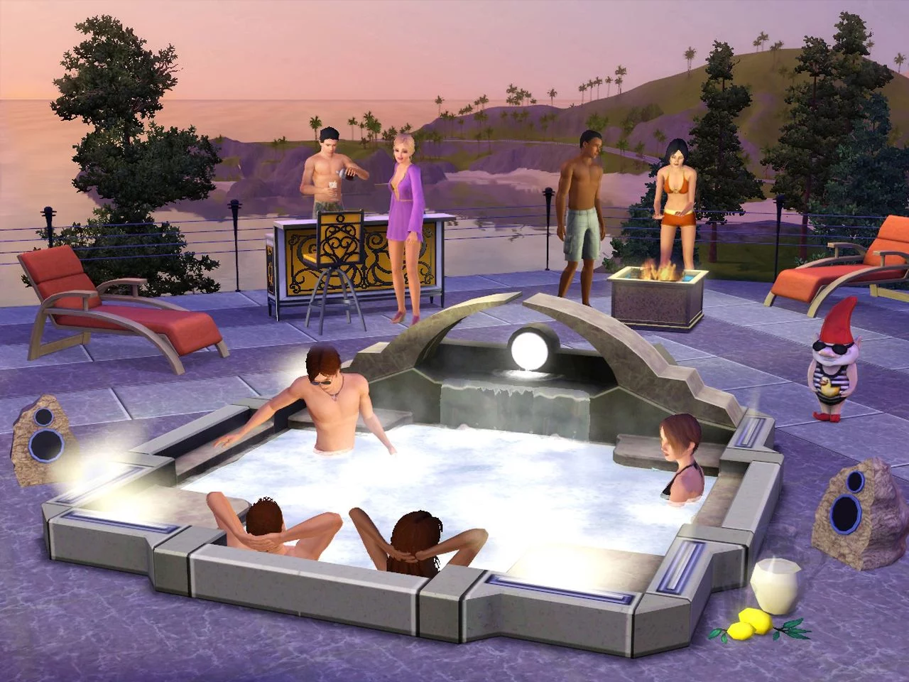 Изображение игры: The Sims 3: Outdoor Living Stuff