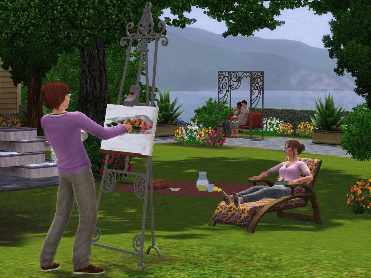 Изображение игры: The Sims 3: Outdoor Living Stuff