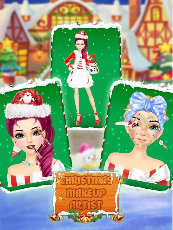 Изображение игры: Christmas Makeup Artist