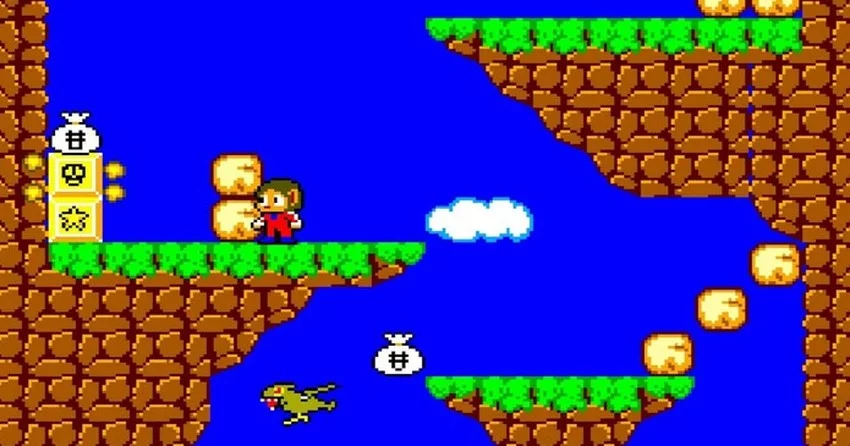 Изображение игры: Alex Kidd in Miracle World