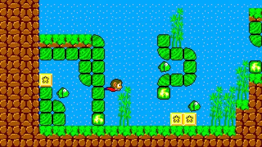 Изображение игры: Alex Kidd in Miracle World