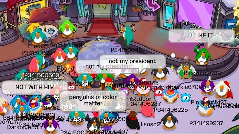 Изображение игры: Club Penguin