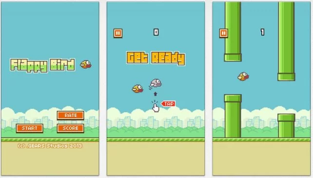 Изображение игры: Flappy Bird