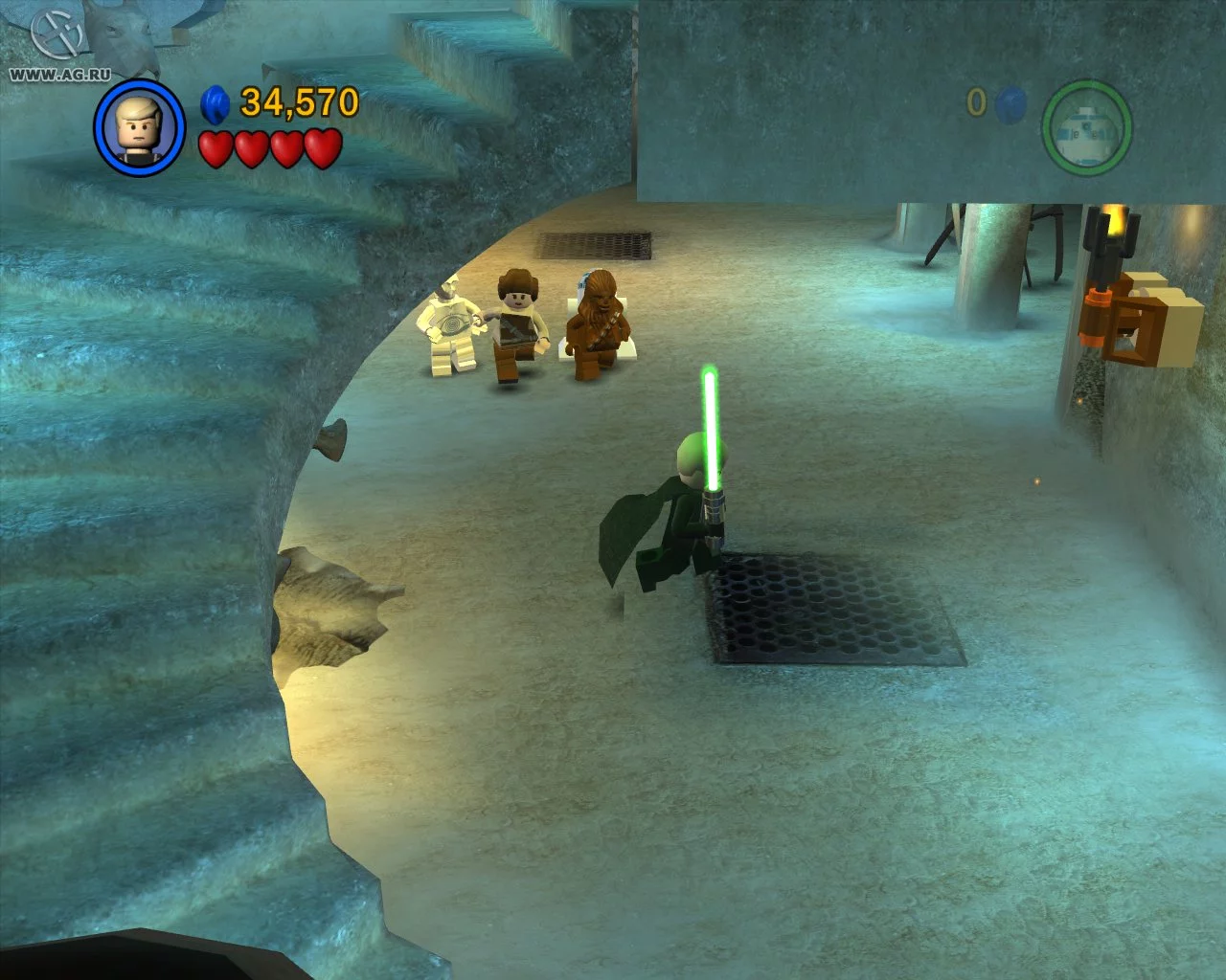 Изображение игры: Lego Star Wars II: The Original Trilogy