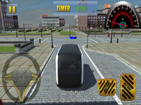 Изображение игры: Down Town City Bus Driver: Transport Simulation 3D