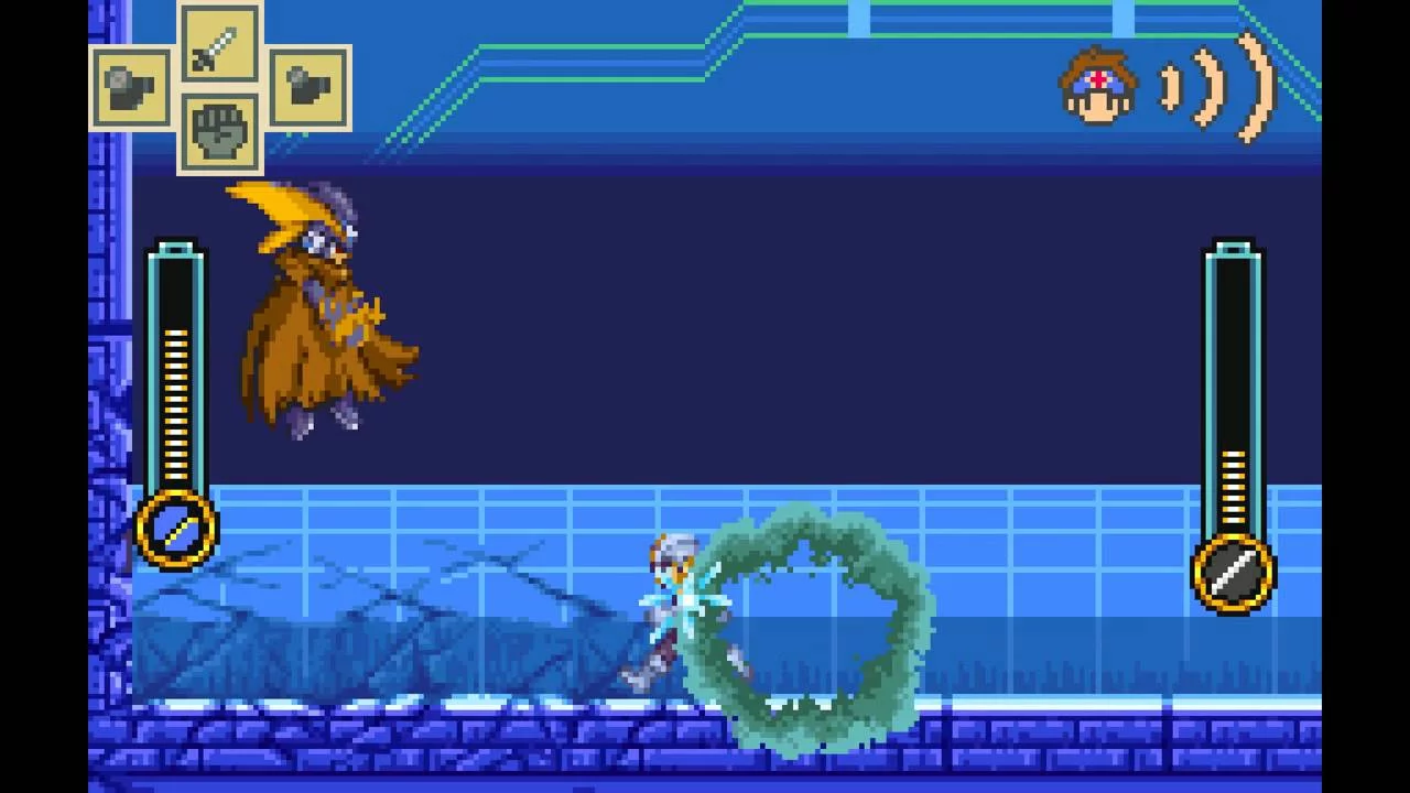 Изображение игры: Rockman EXE WS