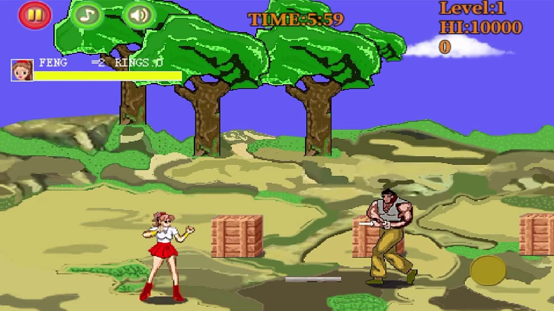 Изображение игры: 胜利快打传 Win The Fight Legend 戦いの伝説に勝つ