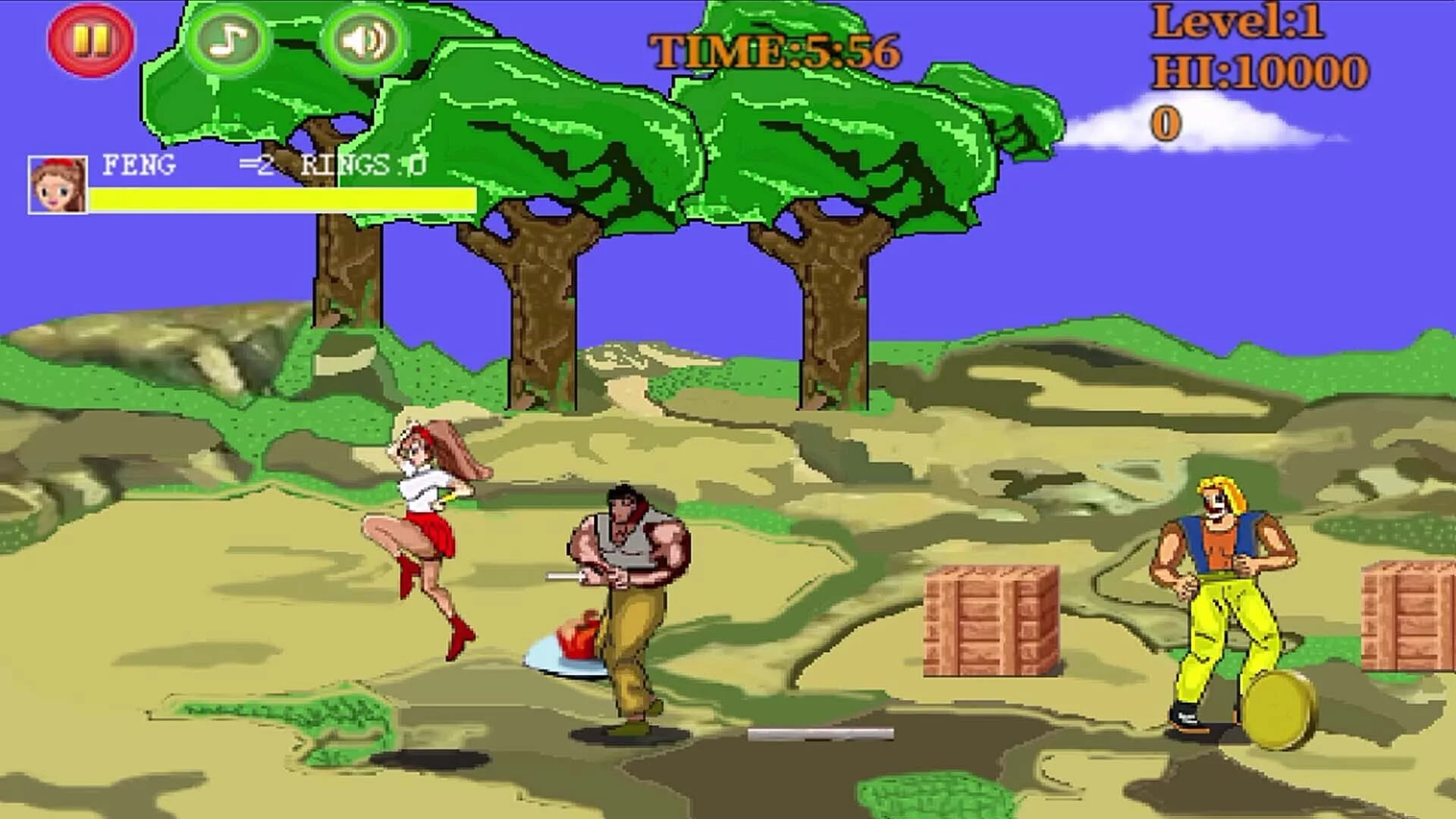Изображение игры: 胜利快打传 Win The Fight Legend 戦いの伝説に勝つ