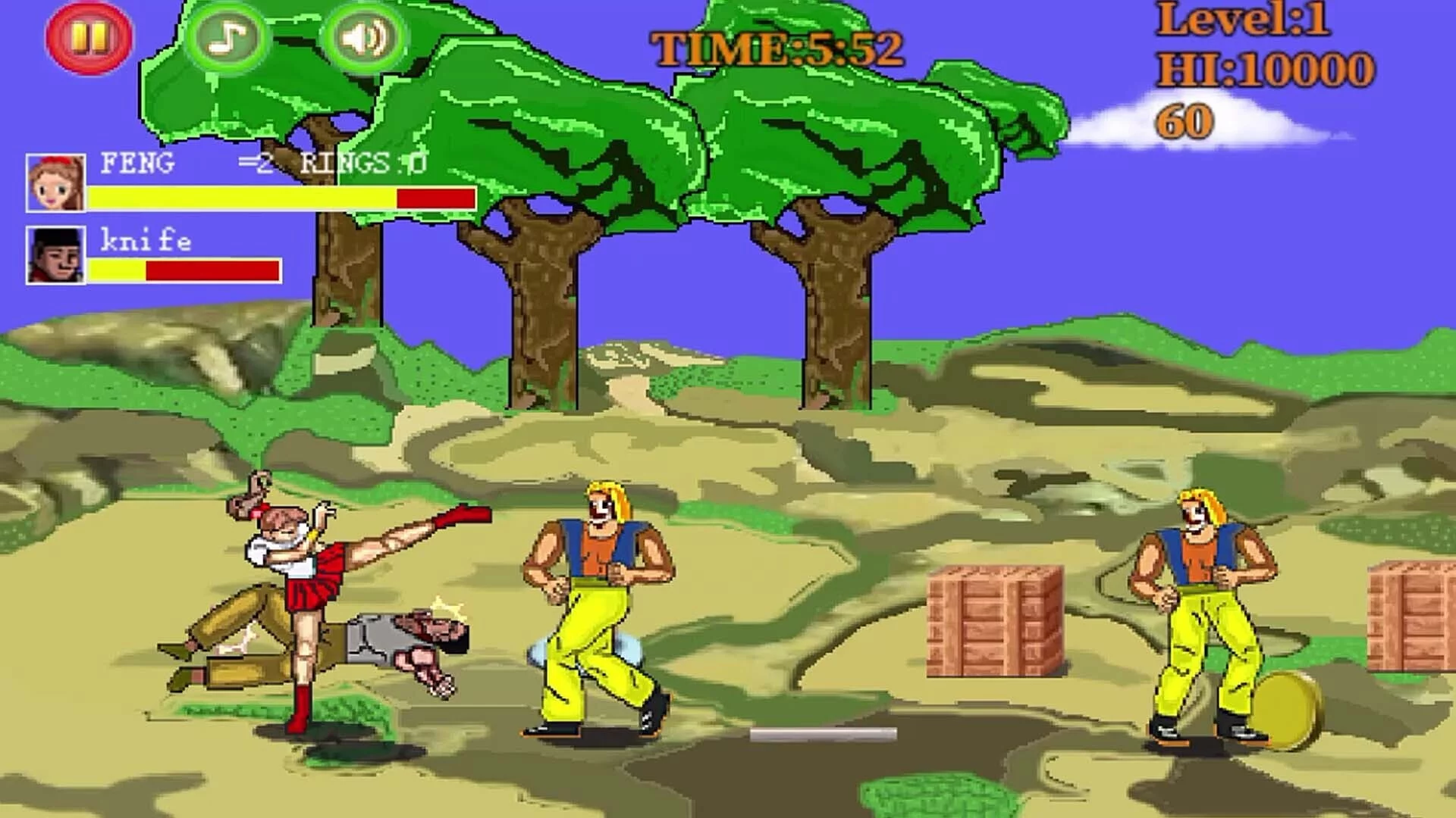 Изображение игры: 胜利快打传 Win The Fight Legend 戦いの伝説に勝つ