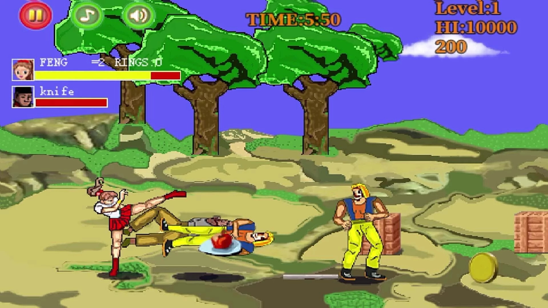 Изображение игры: 胜利快打传 Win The Fight Legend 戦いの伝説に勝つ