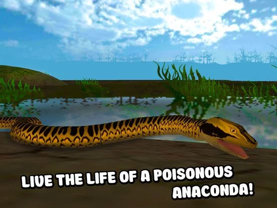 Изображение игры: Snake Hunt Survival Simulator 3D