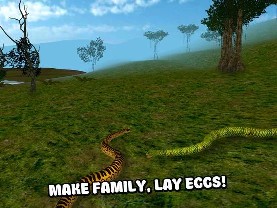 Изображение игры: Snake Hunt Survival Simulator 3D