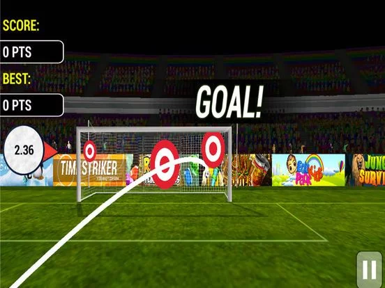 Изображение игры: Football Super Free kick: A Flick Soccer game