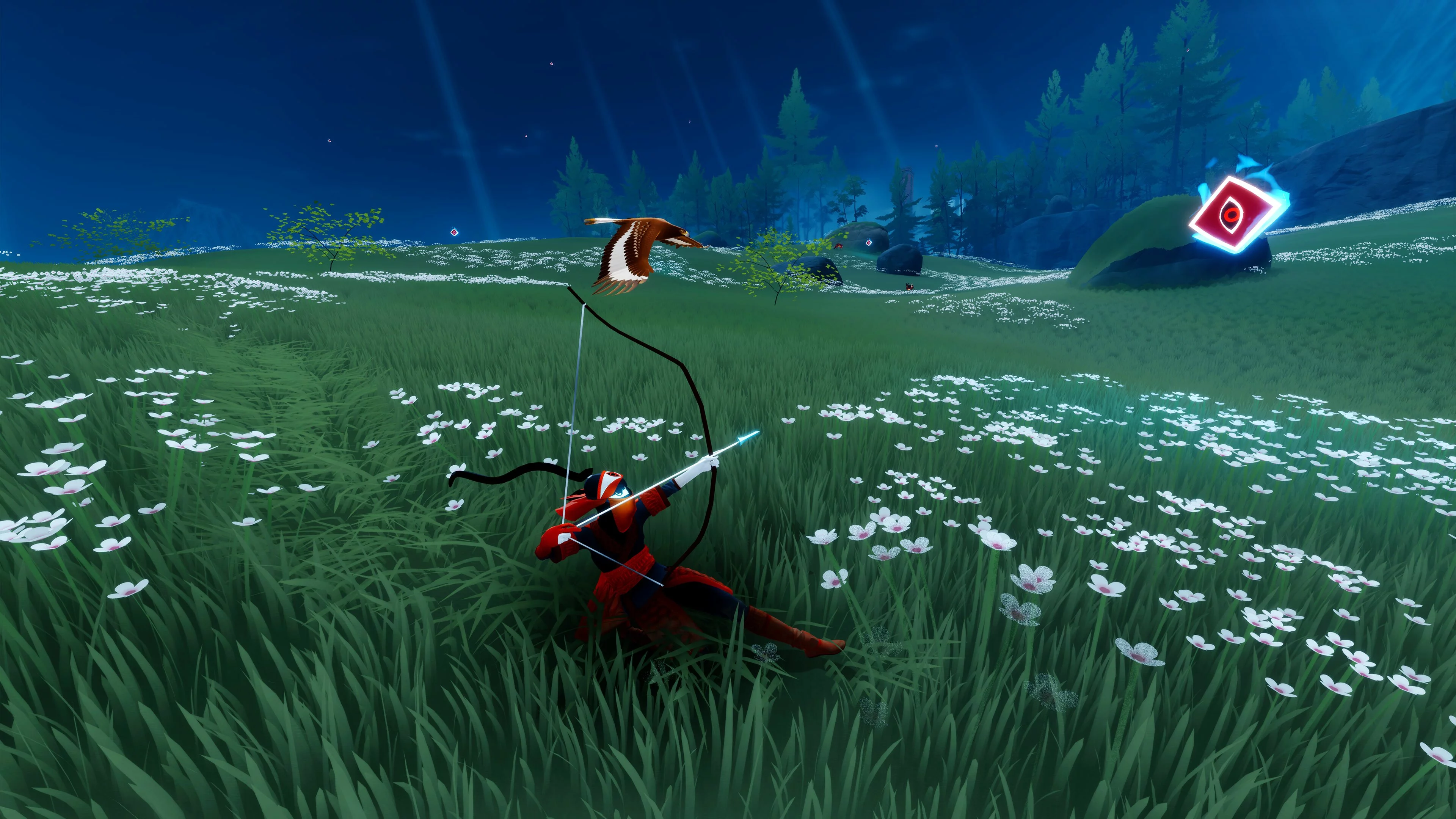 Изображение игры: The Pathless