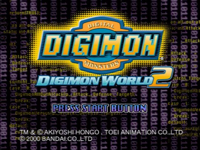 Изображение игры: Digimon World 2