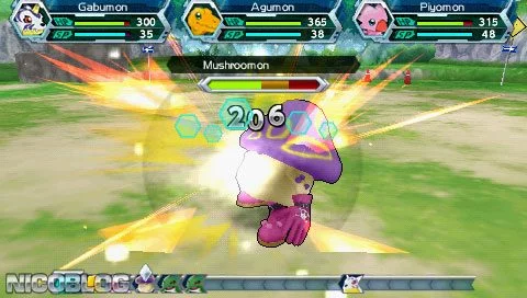Изображение игры: Digimon Adventure